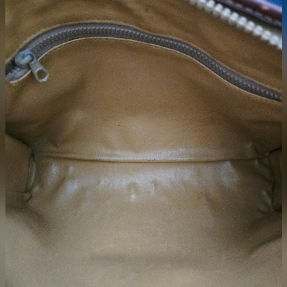 Authentic CELINE Macadam Vintage‎ Upcycled Clutch Crossbody Wallet WOC Shoulder - Picture 12 of 16